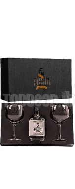 Piero Piero Dry Gin Cofanetto (1 Bt + 2 Bicchieri) 70Cl Piero Piero Dry Gin Cofanetto (1 Bt + 2 Bicchieri) 70Cl